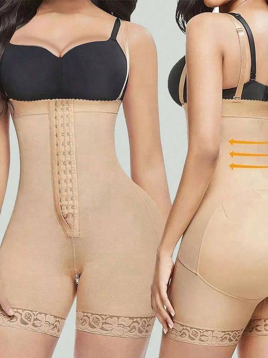 Faja FeelinGirl Shapewear For Women Tummy Control Fajas Post Surgery Compression Body Shaper With Open Crotch